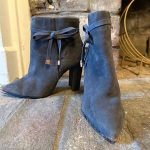 Ted Baker Suede Heeled Boots